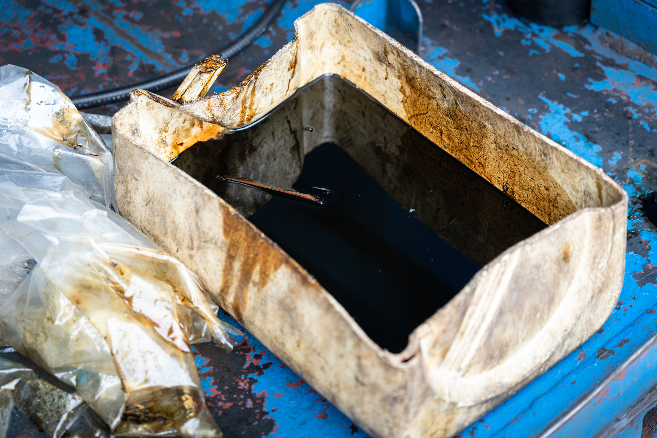 motor oil disposal